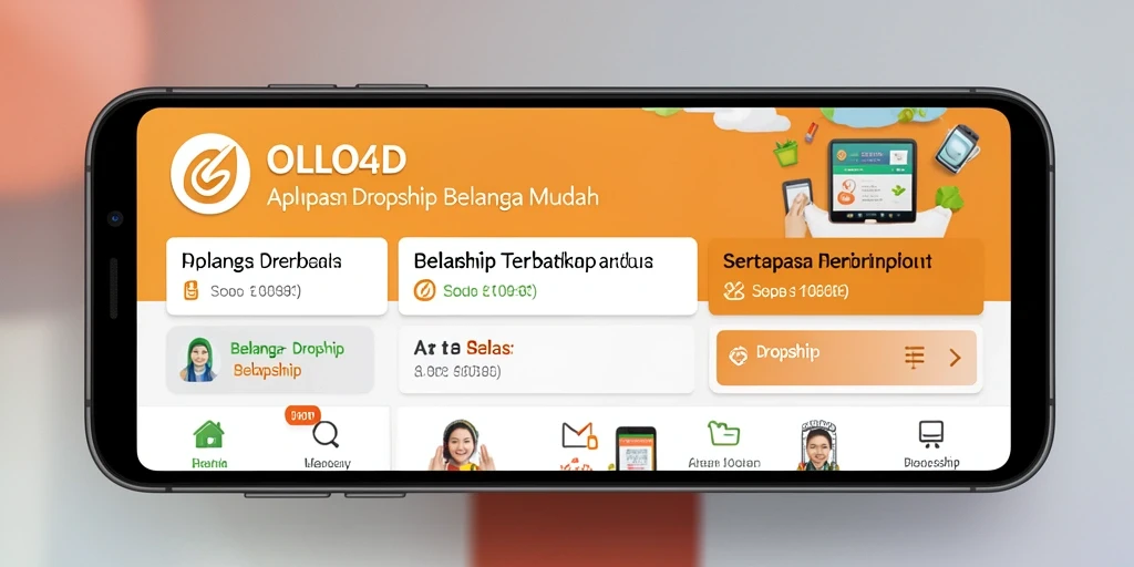 Tampilan antarmuka OLLO4D yang modern dan user-friendly.