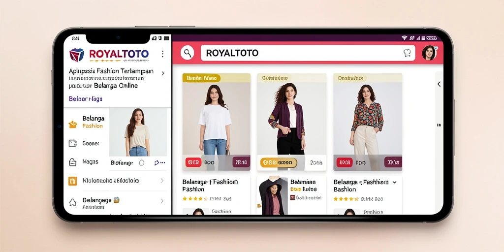 Tampilan antarmuka ROYALTOTO yang menarik dan fungsional.