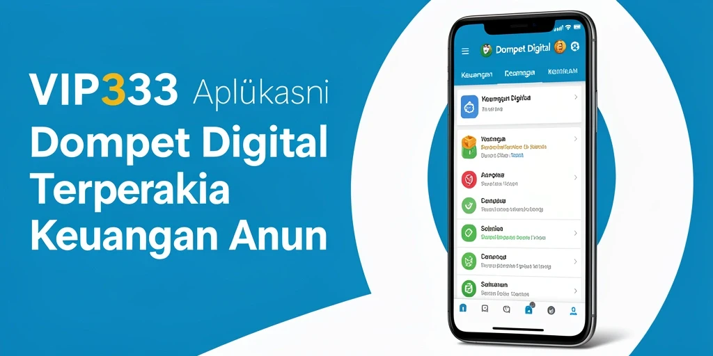 Tampilan antarmuka VIP333 yang user-friendly dan modern.