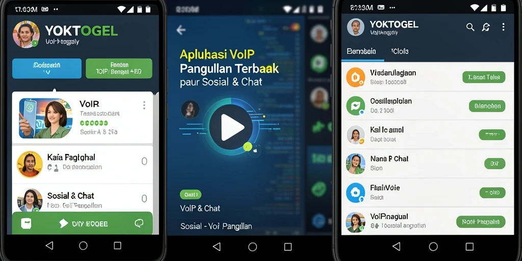 Antarmuka aplikasi YOKTOGEL yang modern dan mudah digunakan.